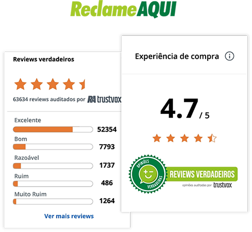 Destaque reviews sinceros da TrustVox